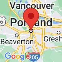 Map of Portland, OR US